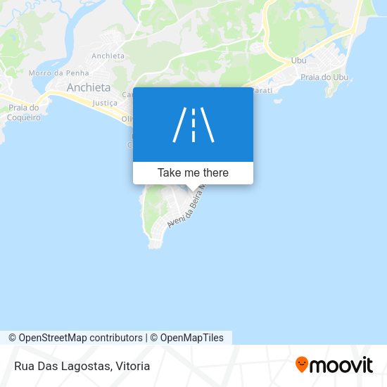 Rua Das Lagostas map
