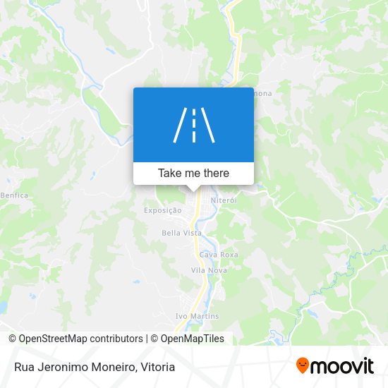 Rua Jeronimo Moneiro map