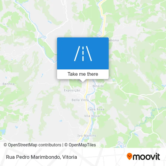 Rua Pedro Marimbondo map