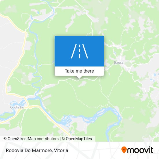 Rodovia Do Mármore map