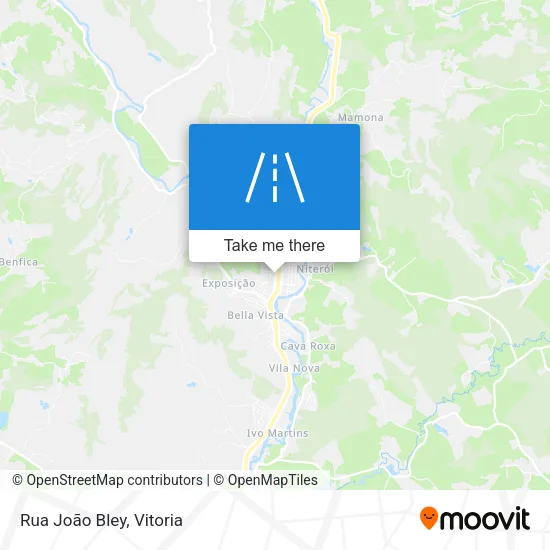 Rua João Bley map