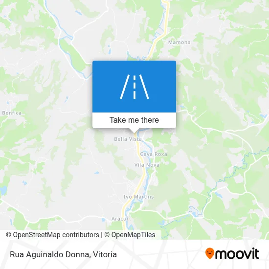 Rua Aguinaldo Donna map