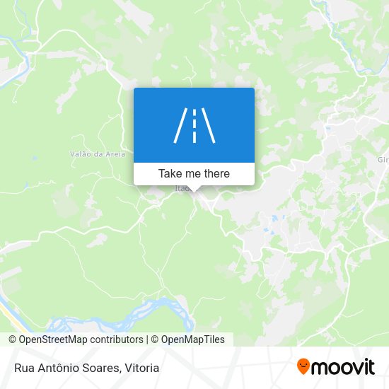 Rua Antônio Soares map