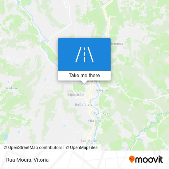 Rua Moura map