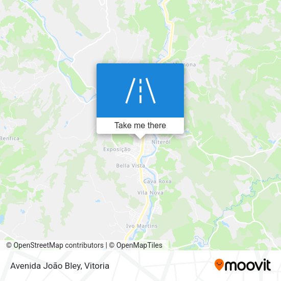 Avenida João Bley map