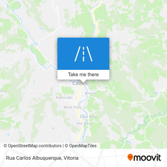 Rua Carlos Albuquerque map