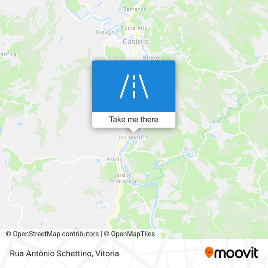 Rua Antônio Schettino map
