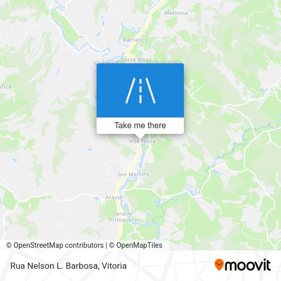 Rua Nelson L. Barbosa map