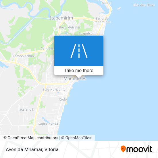 Avenida Miramar map