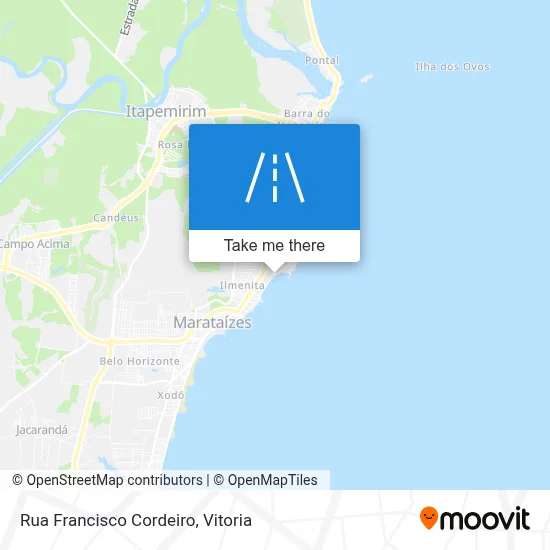 Rua Francisco Cordeiro map