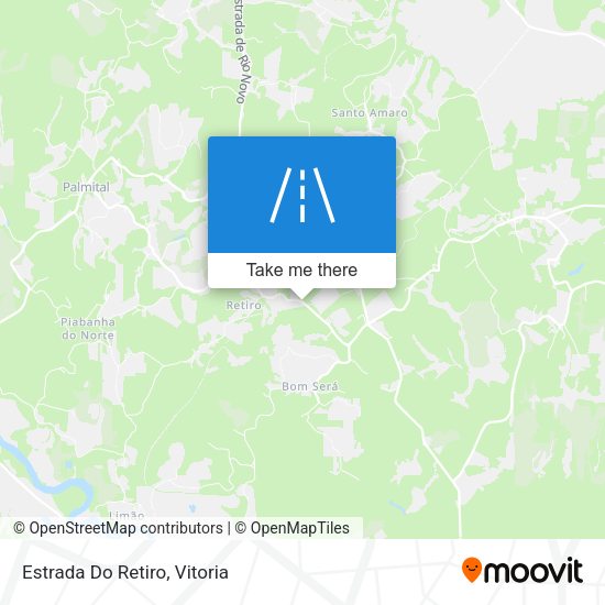 Estrada Do Retiro map