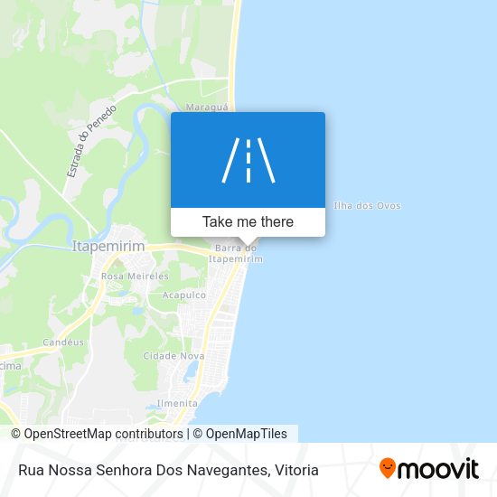 Rua Nossa Senhora Dos Navegantes map