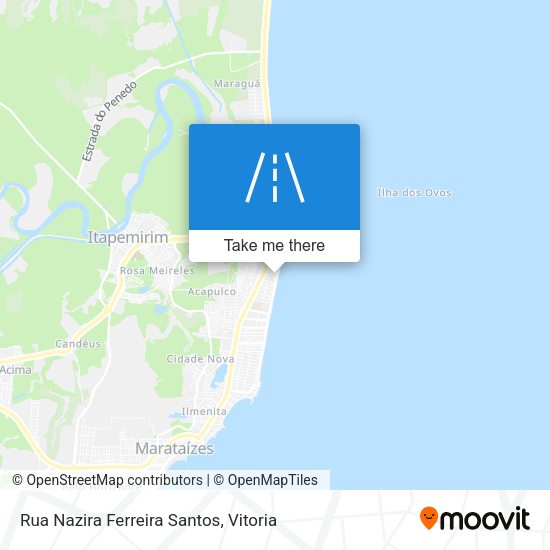 Rua Nazira Ferreira Santos map