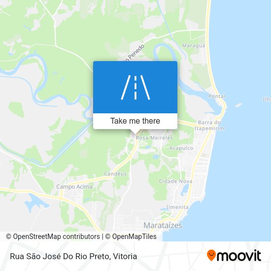 Rua São José Do Rio Preto map