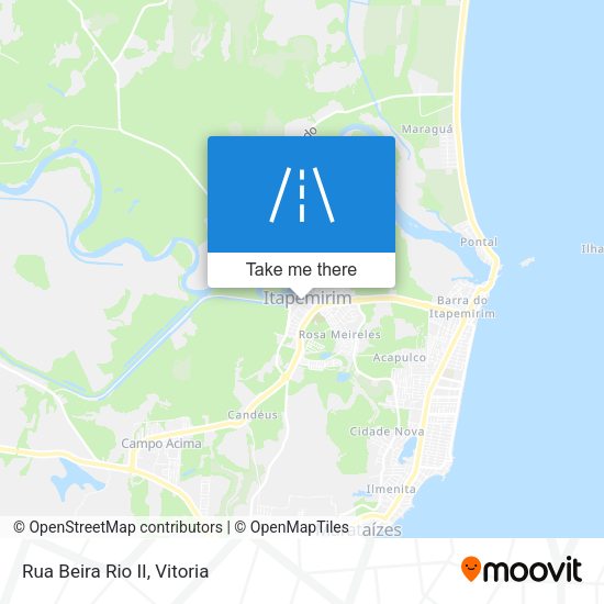 Rua Beira Rio II map