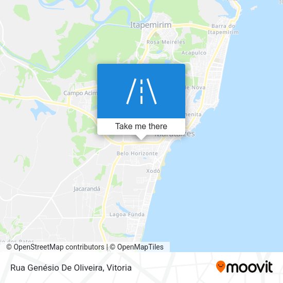 Rua Genésio De Oliveira map