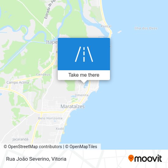 Rua João Severino map