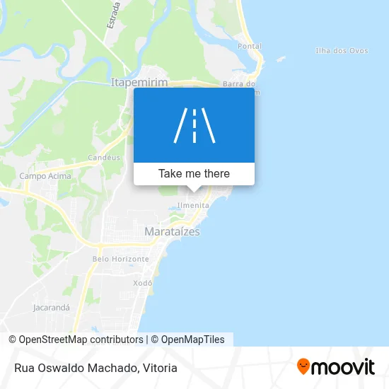 Rua Oswaldo Machado map