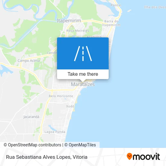 Rua Sebastiana Alves Lopes map