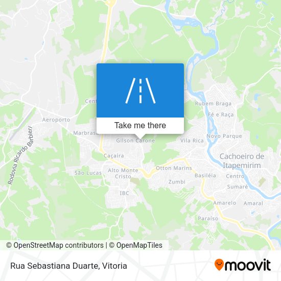 Rua Sebastiana Duarte map