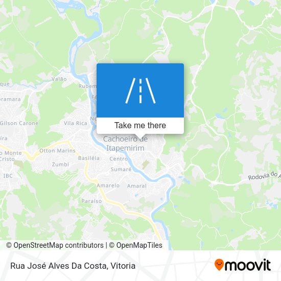 Rua José Alves Da Costa map