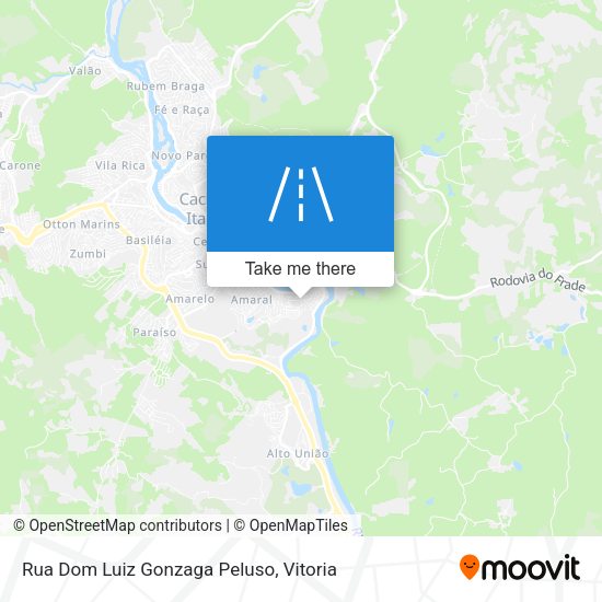 Rua Dom Luiz Gonzaga Peluso map