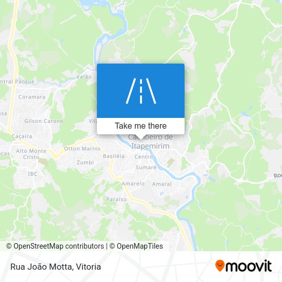 Rua João Motta map