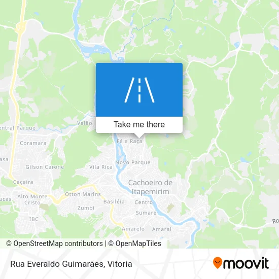 Rua Everaldo Guimarães map