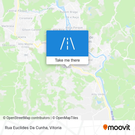 Rua Euclides Da Cunha map