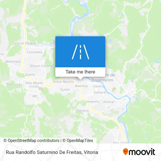 Rua Randolfo Saturnino De Freitas map
