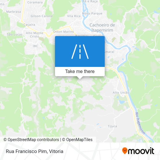 Rua Francisco Pim map