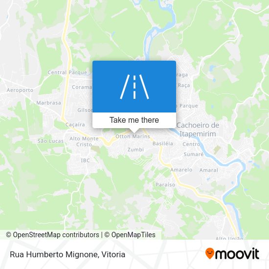 Rua Humberto Mignone map