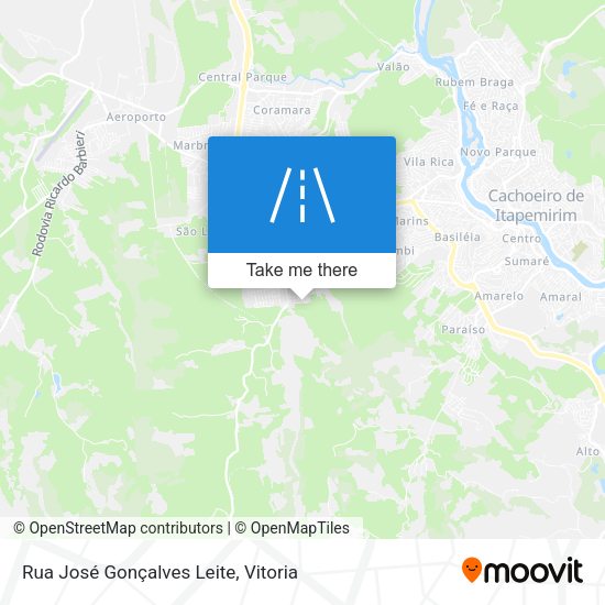 Rua José Gonçalves Leite map