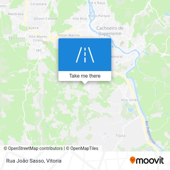 Rua João Sasso map