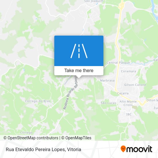 Rua Etevaldo Pereira Lopes map