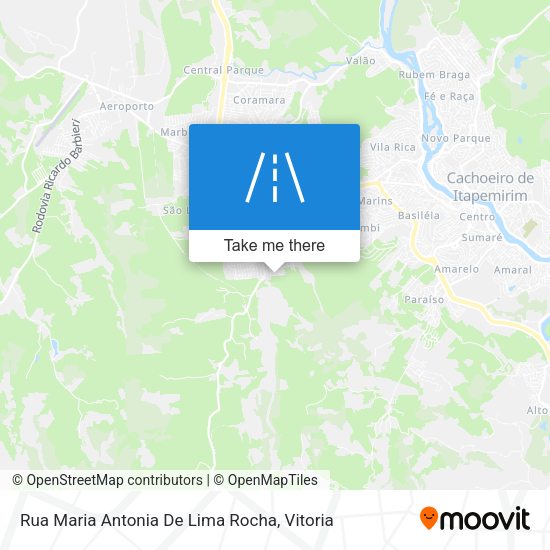 Rua Maria Antonia De Lima Rocha map