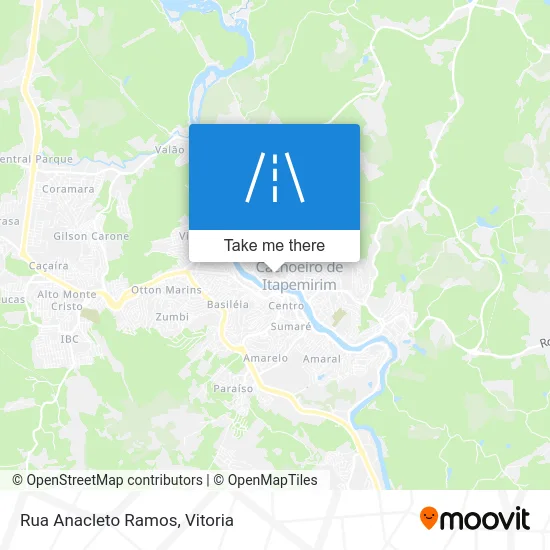 Rua Anacleto Ramos map