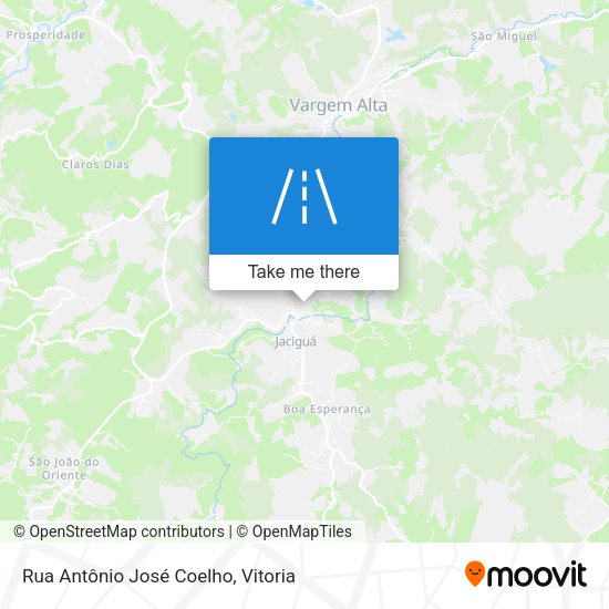 Rua Antônio José Coelho map