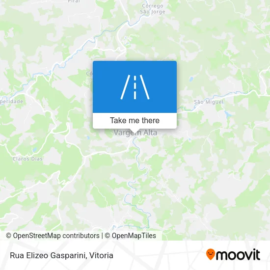 Rua Elizeo Gasparini map