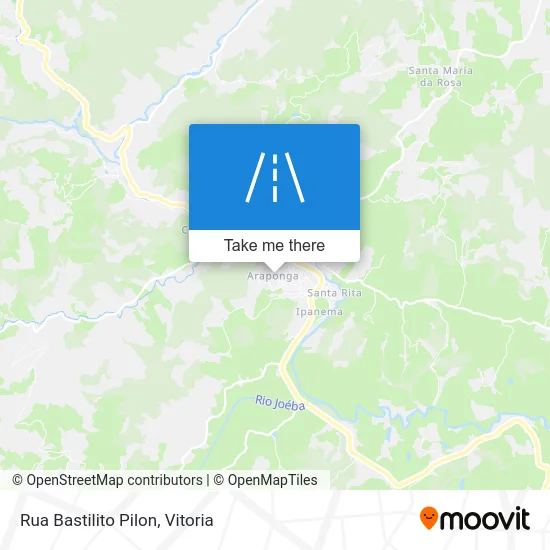 Rua Bastilito Pilon map