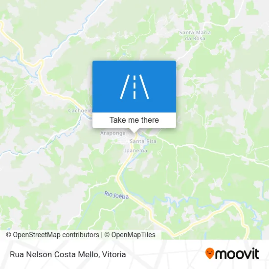 Rua Nelson Costa Mello map