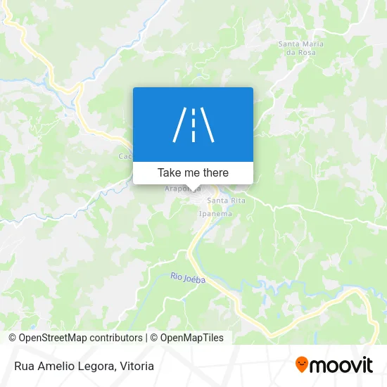 Rua Amelio Legora map
