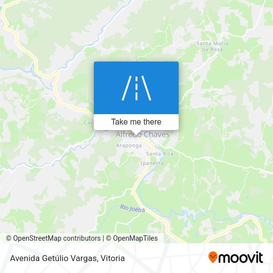 Avenida Getúlio Vargas map