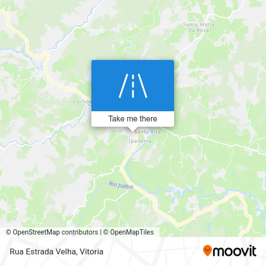 Rua Estrada Velha map