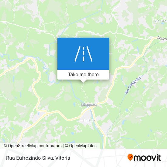 Rua Eufrozindo Silva map