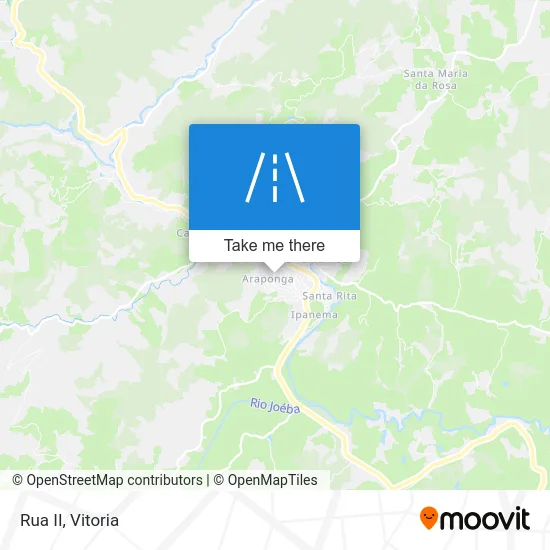 Rua II map