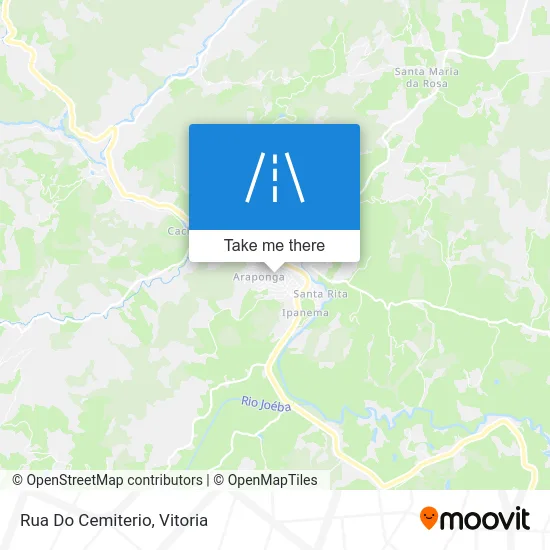 Rua Do Cemiterio map