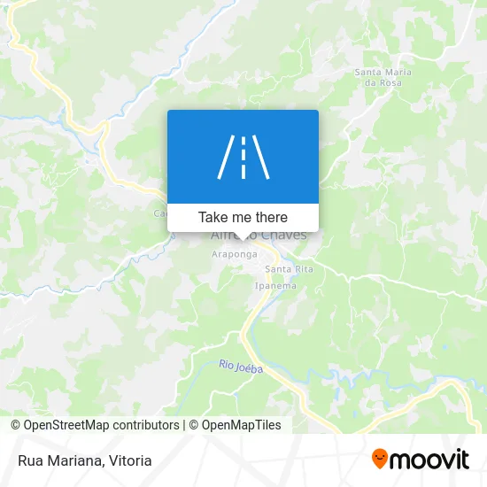 Rua Mariana map