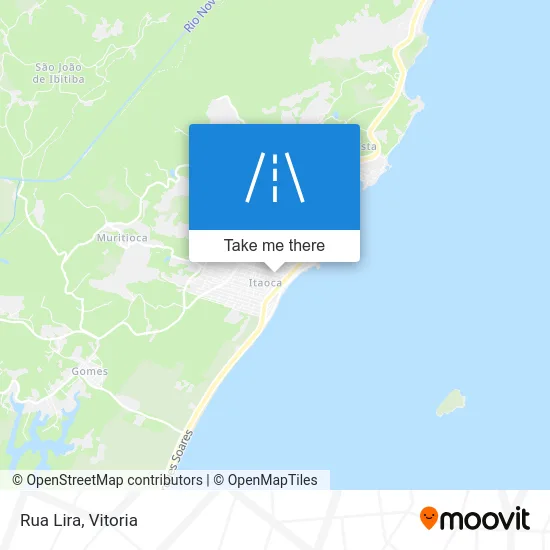 Rua Lira map