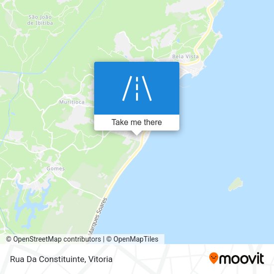 Rua Da Constituinte map